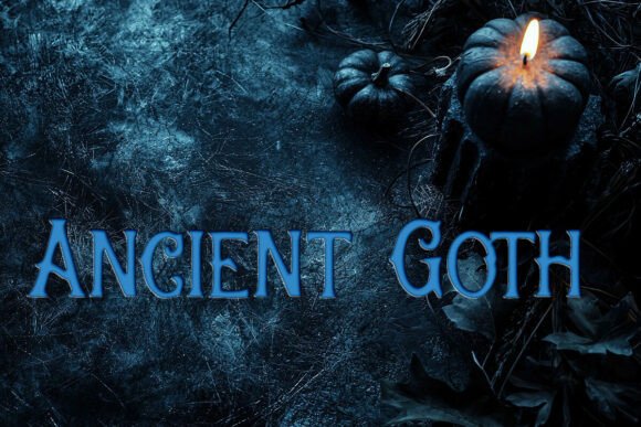 Ancient Goth Typeface for Bold Brand Identity