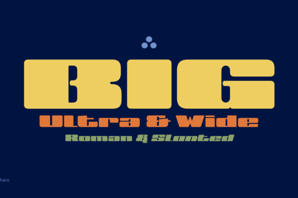Big Ultra Wide: The Bold Typeface for High-Impact Campaigns