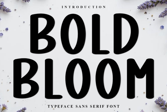 Bold Bloom: The Premium Display Font for Modern Editorial Design