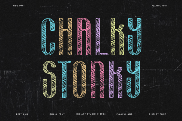 Chalky Stonky: The Playful Display Font for Scroll-Stopping Campaigns