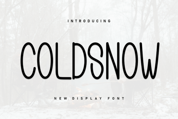 Coldsnow: The Handwritten Display Font for Authentic Brand Identity