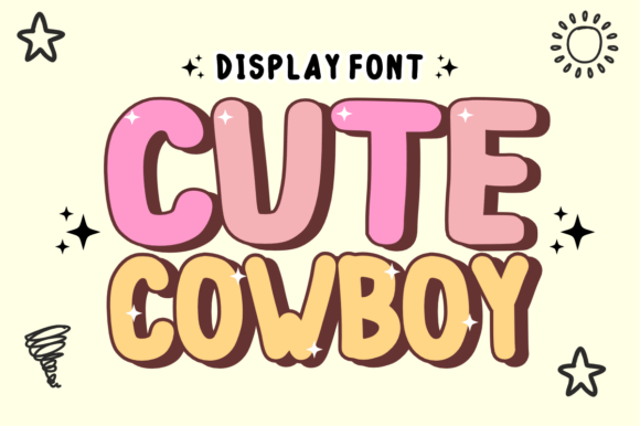 Cute Cowboy Display Font Review: Western Charm for Brand Identity