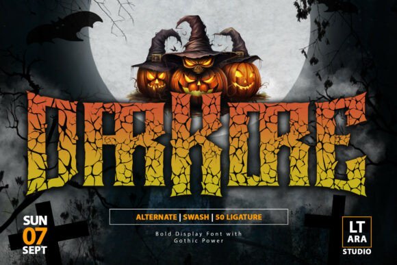 Darkore: The Bold Typeface for Standout Brand Identity