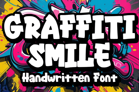 Graffiti Smile: The Expressive Display Typeface for Bold Branding