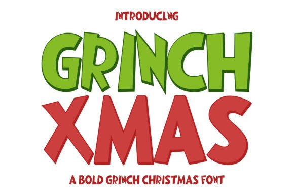 Grinch Xmas: Bold Holiday Display Fonts for Viral Campaigns