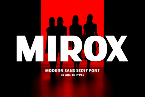 Mirox: A Bold Typeface for Modern Editorial Design