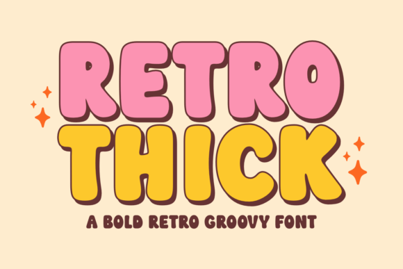 Retro Thick: The Perfect Display Font for Nostalgic Editorial Design
