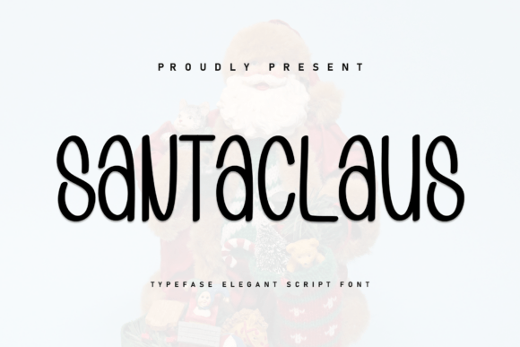 Santaclaus: A Handwritten Display Font for Relaxed Branding