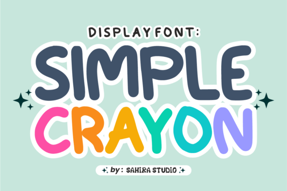 Simple Crayon Typeface Review for Small Business Branding