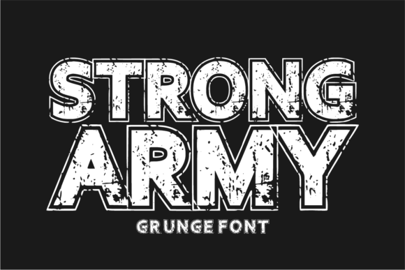 Strong Army Typeface: A Bold Choice for Editorial Design